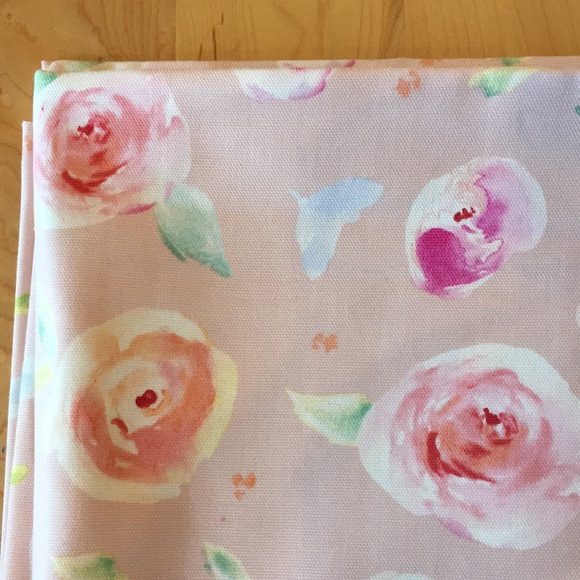 Floral Print Duck Cloth Fabric - Picture 5 of 7
